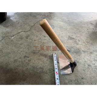 工具家達人傳統鋤頭套裝,包含薄小鋤、小鋤頭、除草耙等多功能工具,園藝除草鬆土好幫手, 1個, 鋤頭寬:15cm不鏽鋼