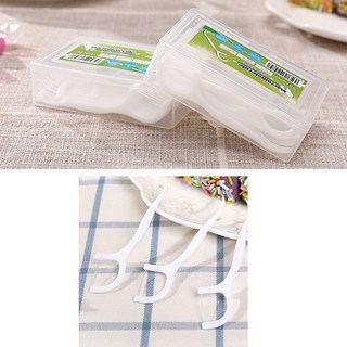 Macro牙線棒30入 PP盒裝 口腔清潔必備, 1個