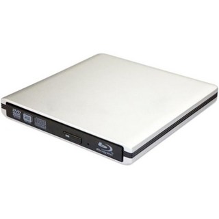 알루미늄 6X 블루레이 버너 외장 BD 라이터 CD DVD 드라이브 USB 3.0 C 디스크 플레이어 iMacBook Pro/Air iMac 모든 노트북 및 데스크톱 PC와 호, 알루미늄 6X 블루레이 버너 외장 BD 라이터 CDDV
