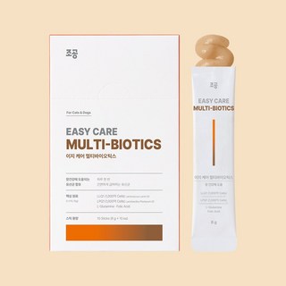 【韓國朝貢】Easy Care系列 Multi-Biotics 益生菌保健肉泥(犬貓適用), 1個, 單盒