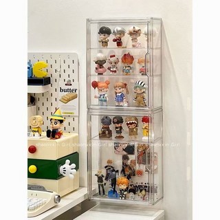 透明展示櫃 盲盒收納架 手辦公仔展示盒 多層壁掛式收納櫃, 1個, 一塊隔板【自由配置】