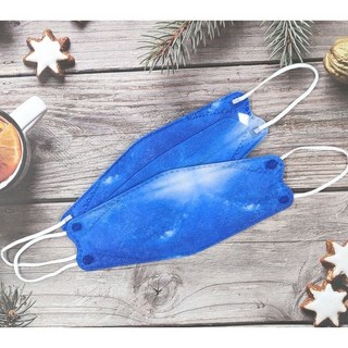 星空韓版KF94魚嘴口罩 10入/袋 日常防護口罩, 6, 1個