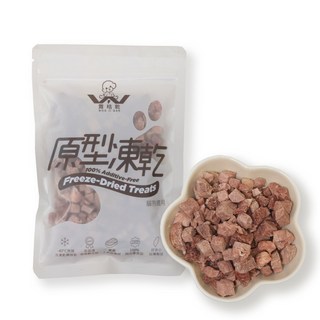 舞桔乾 原型凍乾牛肉丁 寵物零食 貓狗適用 35g 台灣製造, 1個, 牛肉丁口味