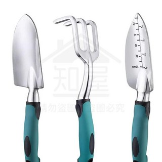 全店折扣 園藝耙鏟套裝:挖土鐵鏟、家用盆栽鋤頭、農用種花鐵鍬,園藝趕海多用途, 1個, 加厚實心鎂鋁合金-大圓鏟,手柄顏色隨機發貨