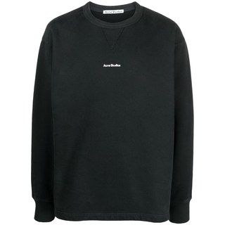 아크네 스튜디오 로고 프린트 스웨트셔츠