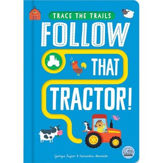 Follow That Tractor! 跟隨那台拖拉機 (硬頁書)/Georgie Taylor 軌跡遊戲硬頁書, 詳見詳細資訊