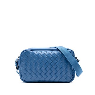 보테가 베네타 중고 2012-2025 스몰 나파 인트레치아토 카메라 크로스 백