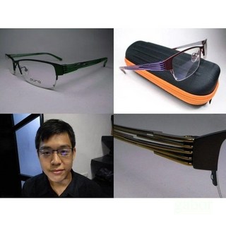 信義計劃 Pure 1102 眼鏡 鈦金屬復古半框下無框 可配抗藍光/多焦點/全視線