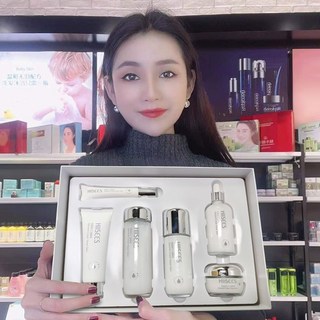 二裂酵母六件套護膚品女補水保溼提亮膚色柔嫩滑水乳霜化妝品套裝, 1個, 【送禮必備*六件套禮盒裝】