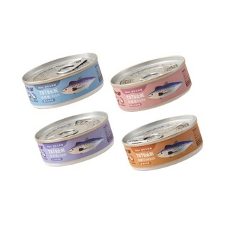 【Abao】4款任選肉泥(80g/12入組) 綿密肉泥貓主食罐 全齡貓適用 細緻肉泥 雞白濃湯 無人工膠, 1套, TUTU土魠魚 隨機口味*12, 混合口味