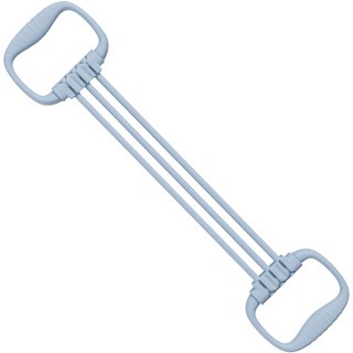 YORI優里 六管拉力器 彈力繩 健身拉力繩 阻力繩 運動器材 居家健身, 藍色, 1個