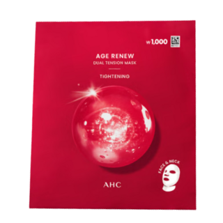 AHC AGE RENEW 緊緻雙效拉提面膜, 1組, 1入