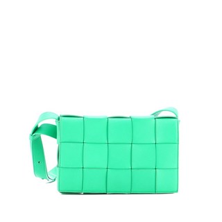 보테가 베네타 중고 카세트 맥시 인트레치아토 레더 스몰 크로스 백