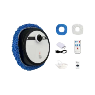 全新德國進口家用智能全自動拖地機 免手洗干濕兩用擦地神器, 1個, 智能遙控【超長續航+自動清洗】4拖布