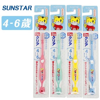SUNSTAR 巧虎兒童牙刷 4-6歲 幼兒牙刷, 1個, 4-6歲牙刷 / 4828