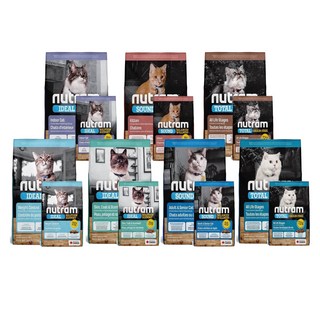 紐頓 Nutram 貓飼料 T22 T24 無穀 低敏 美國貓飼料, 1個, I19三效強化 5.4kg(限宅配), 5.4kg, 雞