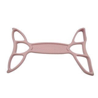 繩魚尾拉力帶 多功能腳蹬拉力器 八字美背神器 - 美背拉力帶,直角肩訓練, 櫻花粉, 1個