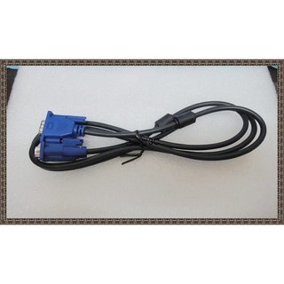 全新高品質銅芯VGA線 螢幕線 雙磁環 線長1.5公尺, 1個