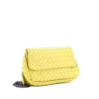 보테가 베네타 중고 익스펜더블 체인 인트레치아토 나파 스몰 크로스 백