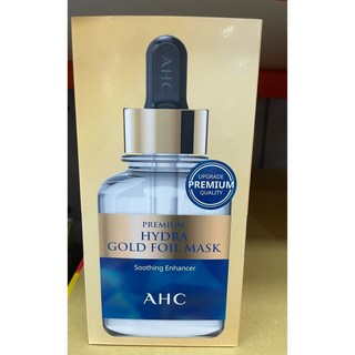 AHC 極致保濕黃金溫感面膜, 1個, 貨運宅配