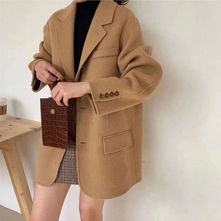 COSYEVNO 여성 정장자켓 겨울 엘레강스 옥스포드 데일리 캐쥬얼 통근 코디하기 좋은 루즈핏 슬림핏 코트 CXJxf-16