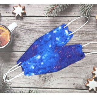 星空韓版KF94魚嘴口罩 10入/袋 日常防護口罩, 5, 1個