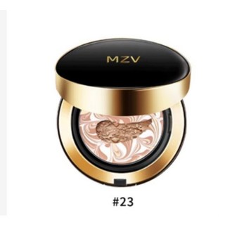 《女人我最大》藍教主推薦 MZV三色拉花遮瑕保濕精華水粉霜 全能型氣墊 水光精華氣墊 粉底液 氣墊, 23#自然色, 1個