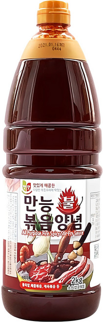 CHUNG WOO FOOD 萬用炒菜醬, 2kg, 1瓶