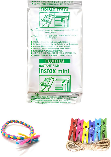 Instax 迷你電影 10p + 2 個組件隨機發送, 單品, 1套