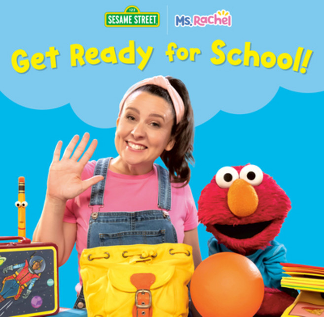 (英文圖書)Get Ready for School! (Ms. Rachel/Sesame Street) Board Books, Random House Books for Youn..., 英文, 硬頁書