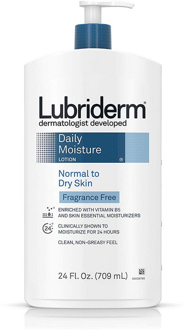 Lubriderm 日常保濕乳液 無香, 1瓶, 709ml