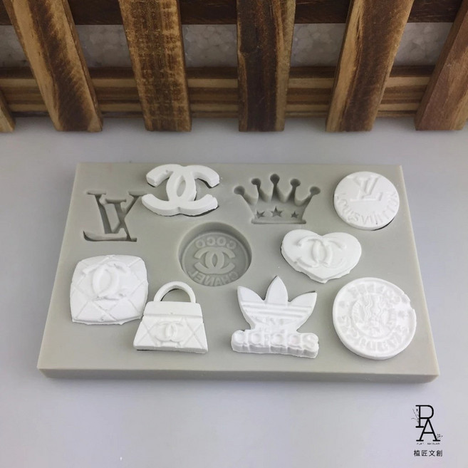 【Plant Artisan-植匠文創】10款時尚流行矽膠模具 DIY手作擴香石/蠟燭/滴膠/烘培/香皂/裝飾, 1個