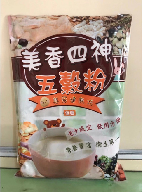 美香健康坊 四神五穀粉(低糖), 600g, 1個