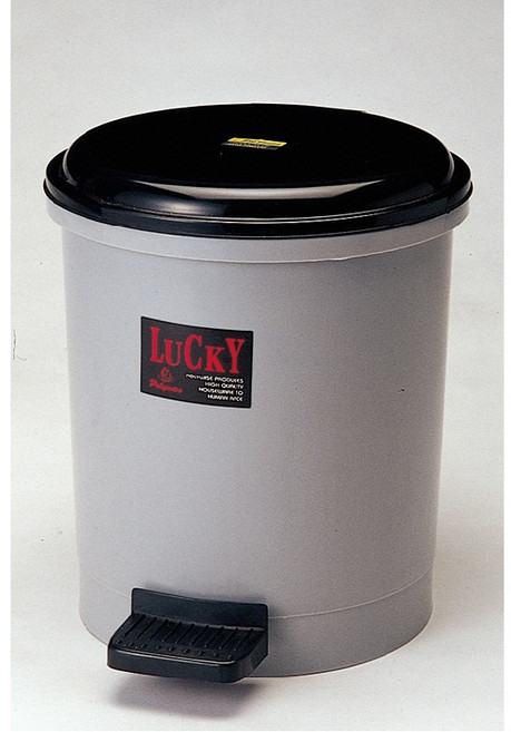 全家福腳踏垃圾桶 BI-5001, 灰色,宅配