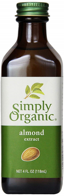 Simply Organic 杏仁提取物油, 1個, 118ml