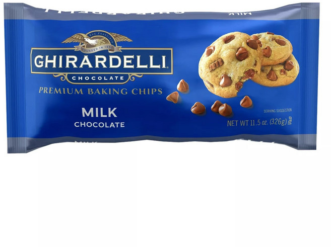 GHIRARDELLI 鷹牌 牛奶巧克力豆, 326g, 1個, 牛奶巧克力