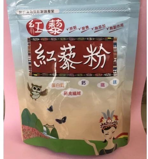 美香健康坊 台灣紅藜粉 原生種 180g, 1個