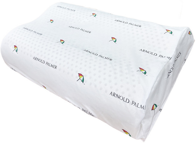 Arnold Palmer 人體工學乳膠枕, 白色, 1入