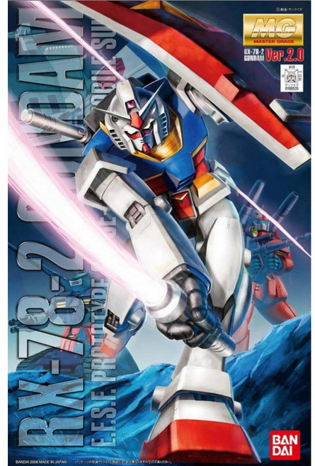 BANDAI 鋼彈UC MG 1/100 RX-78-2 初鋼 Ver.2.0 模型