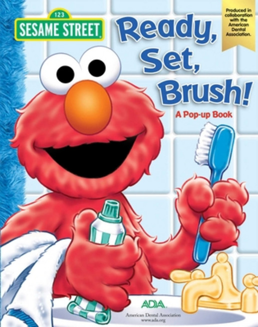 (英文圖書)Sesame Street Ready Set Brush! a Pop-Up Book 精裝版, Studio Fun International, 英文