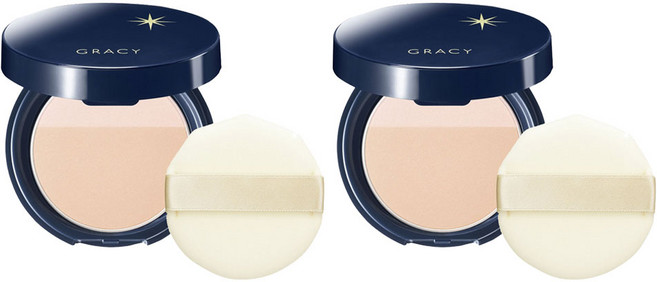 SHISEIDO 資生堂 Gracy輕盈定妝粉餅, PO, 2盒