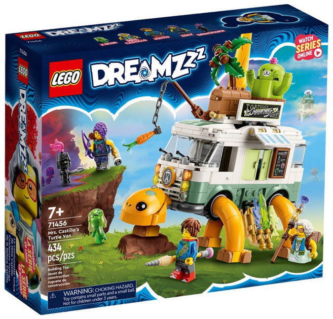 Home&brick LEGO 71456 卡斯提歐太太的烏龜車 DREAMZzz, 詳見包裝, 1個