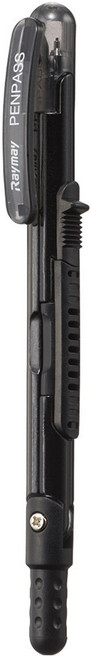 Raymay 藤井 Penpass自動鉛筆安全圓規筆 0.5mm 黑色, 1個