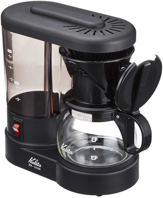 Kalita 多功能淨水咖啡機 黑色 EX-102N, 1個