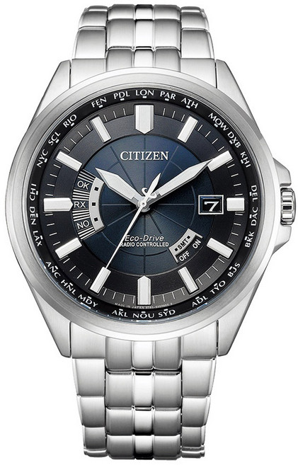 CITIZEN 男款系列Eco-Drive金屬手錶 CB0011-69L