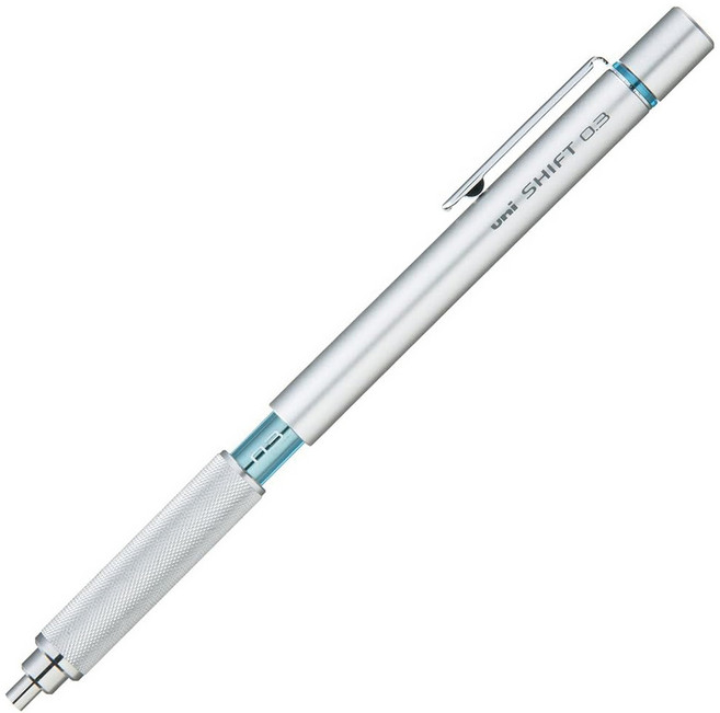 Uni 三菱 ball Shift製圖用自動鉛筆 M3-1010 銀色 26, 1個, 0.3mm