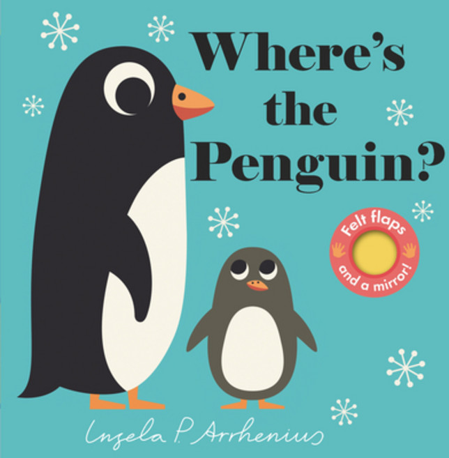 (英文圖書)Where's the Penguin?: (An Interactive Sensory Lift-The-Flap Book with Felt Fl... Board Books, Candlewick Press (MA), 英文, 硬頁書