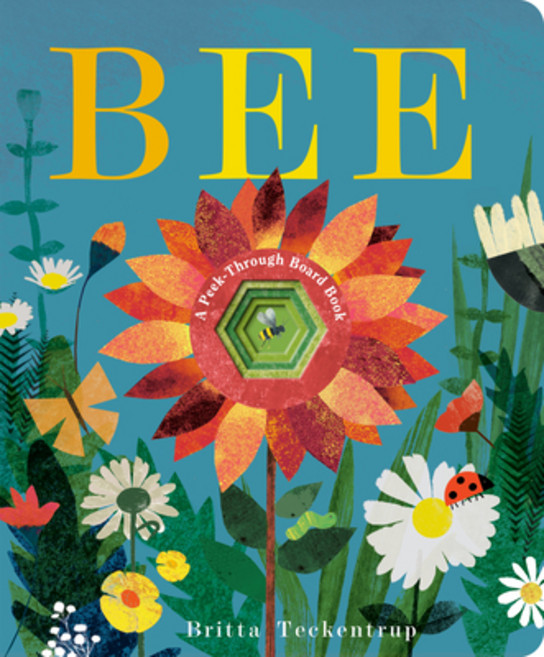 (英文圖書)Bee: A Peek-Through Board Book Board Books, Doubleday Books for Young R..., 英文, 硬頁書