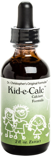 Dr. Christopher's Formulas Kid e Calc鈣質補充保健滴劑, 1瓶, 59ml