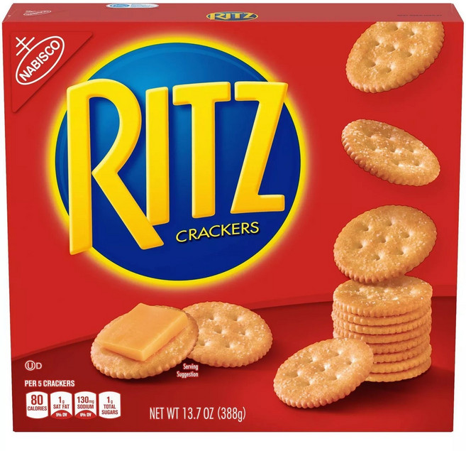 RITZ 麗滋 原味餅乾, 388g, 1盒